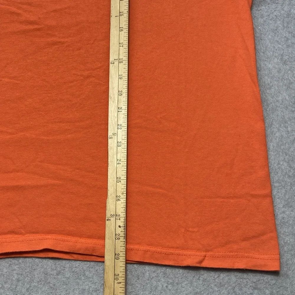 Vintage 90s Philadelphia Flyers Orange T Shirt NHL Hockey‎ Made In USA Sz 2XL